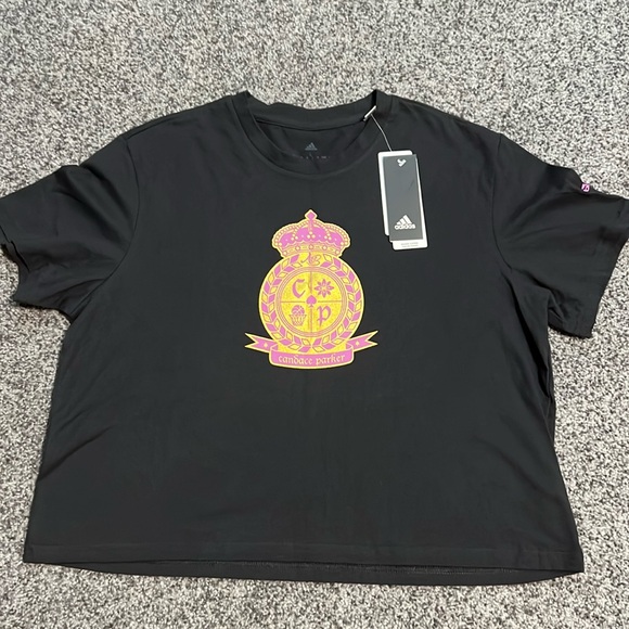 adidas Tops - Adidas Candace Parker Basketball Royalty T-Shirt Women's Size Large NWT